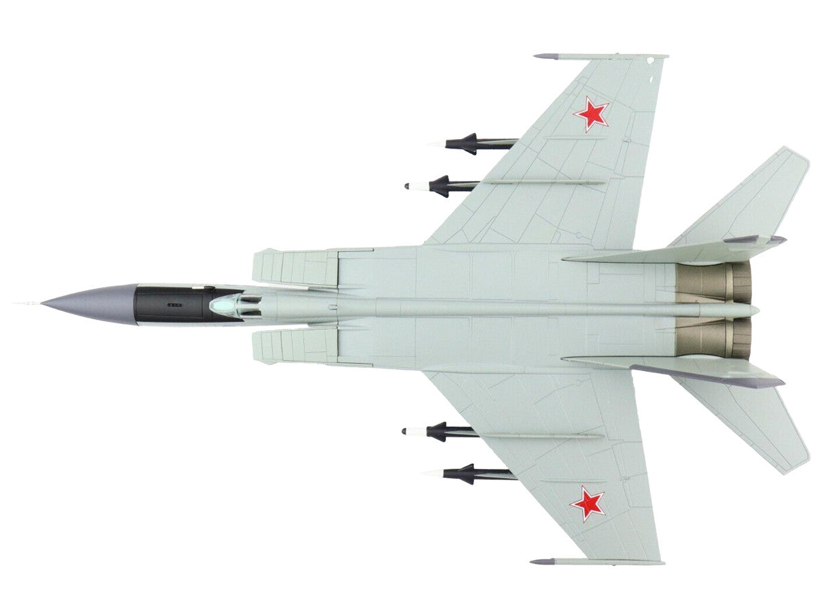 Mikoyan-Gurevich MiG-25PDS Aircraft "146th Guards Fighter Aviation Regiment 50th Anniversary of October" (1990) Soviet Air Force "Air Power Series" 1/72 Diecast Model by Hobby Master-3